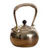 Handcrafted Pure Copper Teapot Traditional Tea Brewing 750ml/1000ml Long Spout Or Cannon Antique Finish