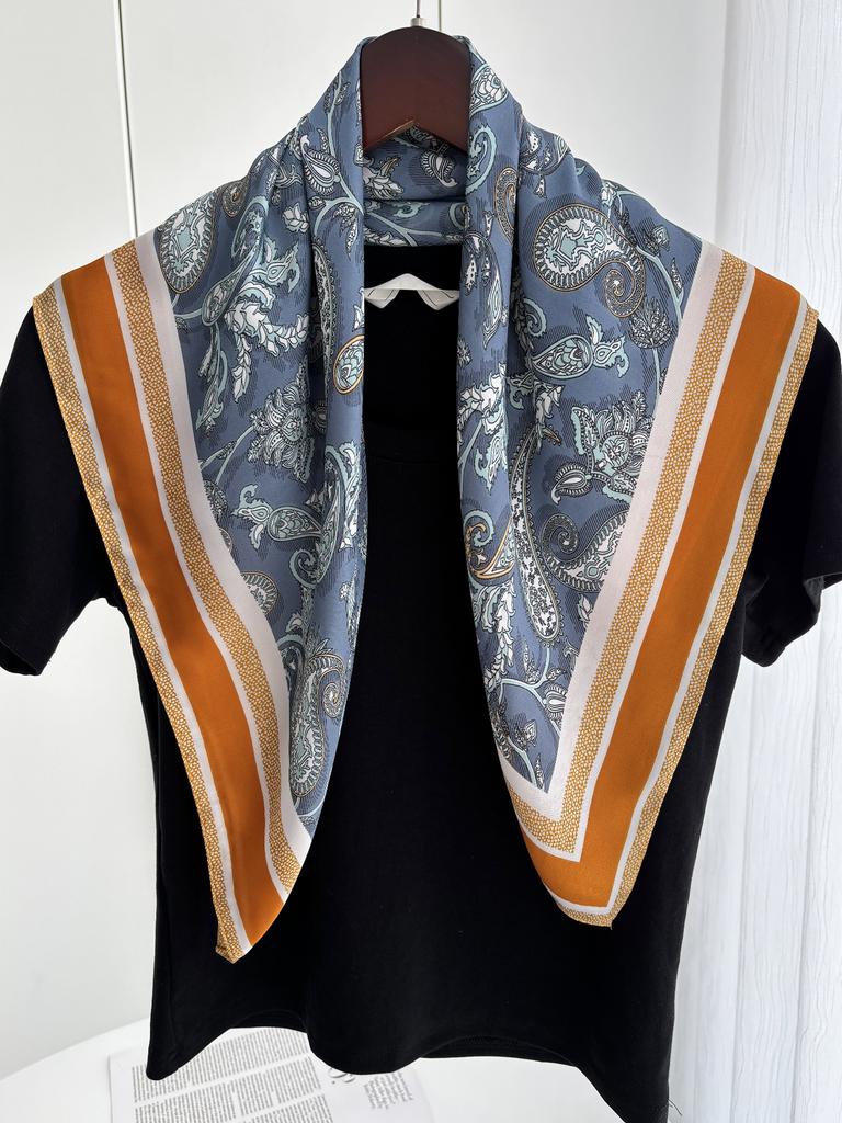 1PC Luxury Square Scarf For Women 70*70cm Beach Scarf Fashion Lady Hair Head Bandana Wraps Female Neckerchief Hijab Shawl