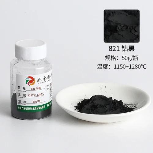 50g/flacone Pigmenti Ceramici Sottosmalto per Smalti Dipinti a Mano Pigmenti Ecologici per Temperature Medie e Alte