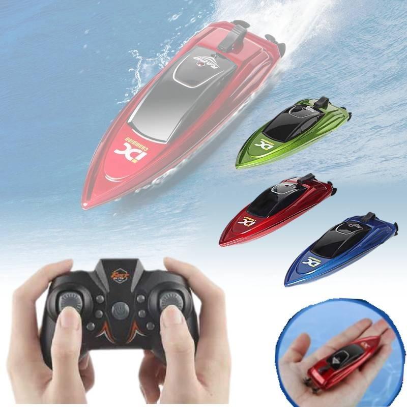 High-speed Mini Wireless Remote Control Boat Durable 2.4g Rechargeable Toy