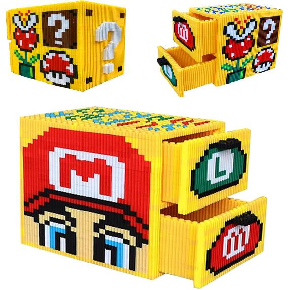 Idea Festival Micro Building Blocks Set(4500Pieces) Storage Box Building Blocks,for Adults and Kids Ages 8+