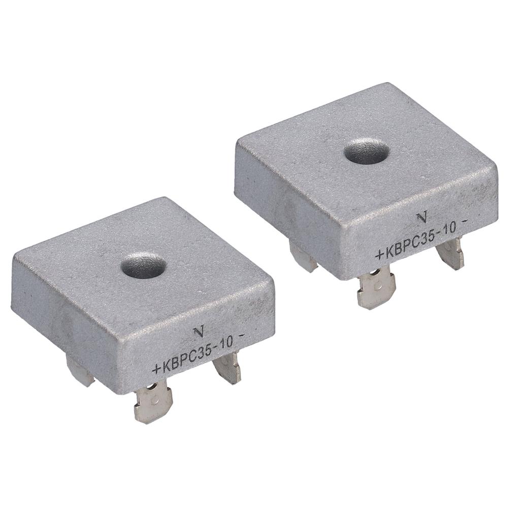 2Pcs Bridge Rectifier Diode 4 Terminal Accessory for Gasoline Generator KBPC3510