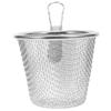 Stainless Steel Colander Cooking Accessory Mesh Strainer Convenient Household Pasta Basket Multi-function Noodle Wicker