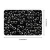 Trendy Optician Glasses Doormat Anti-Slip Bathroom Kitchen Mat Garden Garage Door Floor Entrance Carpet Rug