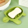 Green turtle soap box, cheap and durable.