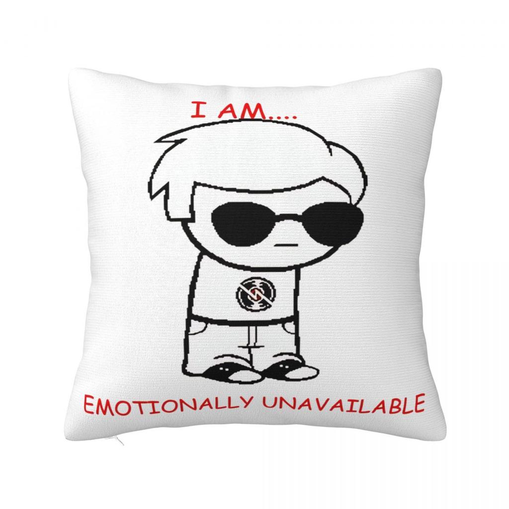 Homestuck Karkat Dave Strider Pillowcases Merch Printed Cushion Cover Throw Pillow Cover Seat Decoration Square Multi Size