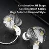 QKZ SK8 Heavy Bass Headset Computer Game Line Control mit Weizenbewegung In-Ear-Kopfhörer