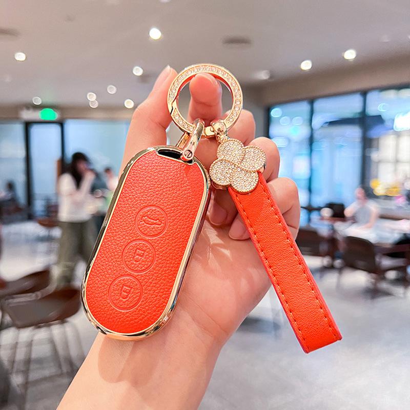 Applicable To Q Jie Key Set Huawei AITO Q Jie M7 M5 Bag M9 Car High-end M8 Shell Buckle for Men and Women