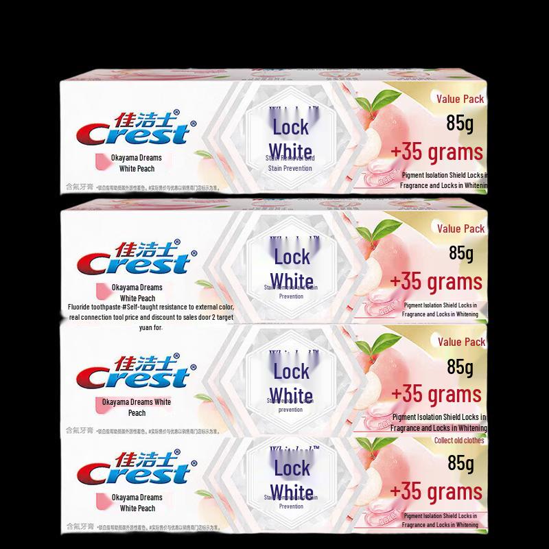 Crest Lock White Whitening Toothpaste