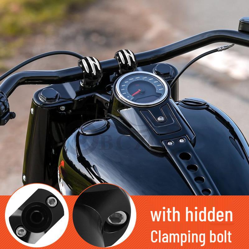 Retro Cruiser Motorcycle Handlebar Riser and Stabilizer