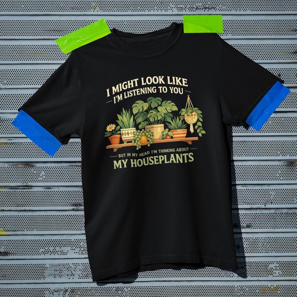Funny Houseplant Shirt Plant Lover T-Shirt Comfort Colors 1717
