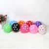 100pcs/bag China Supplier  Lucky Stuffing Spot 12 Inch  Latex Balloons Different Dot Latex Balloon