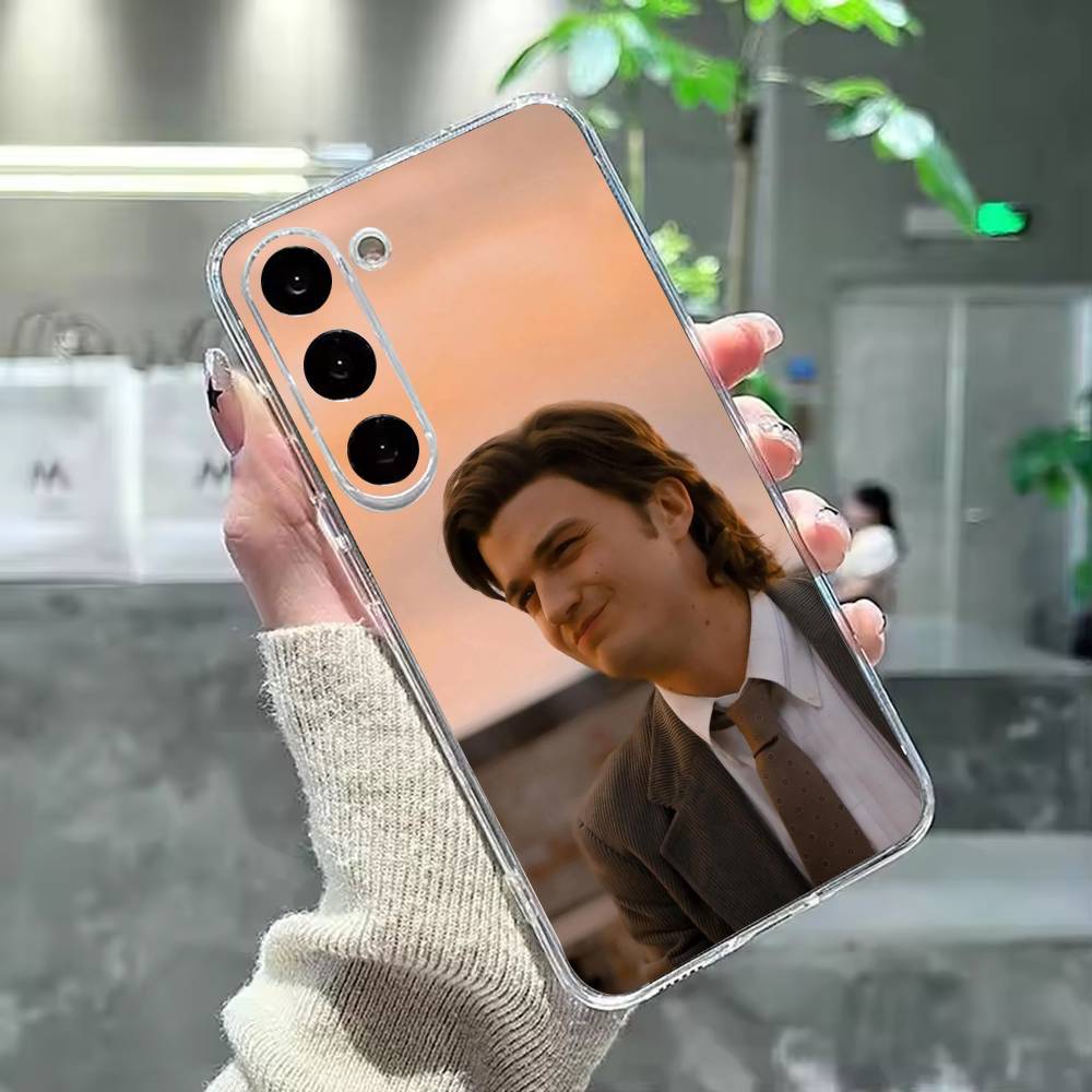 Actor S-Steve Harrington-N Phone Case For Samsung Galaxy A91,80,73,72 ,71,53,52,32 ,31,22,21s,20,Transparent Case