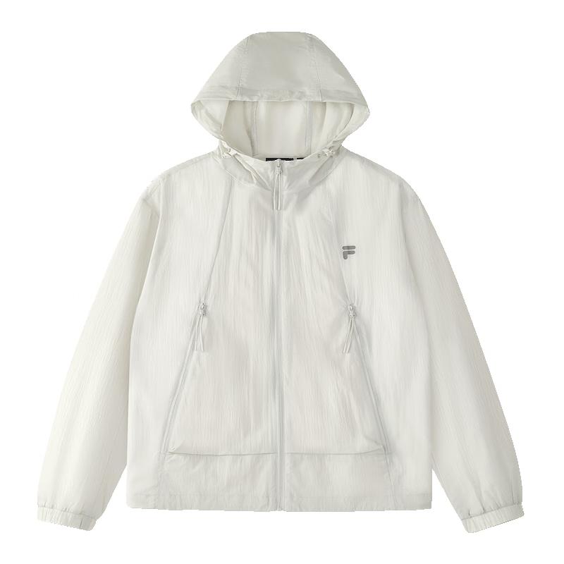 

Fila Унисекс солнцезащитная тканая куртка с капюшоном FUSION S