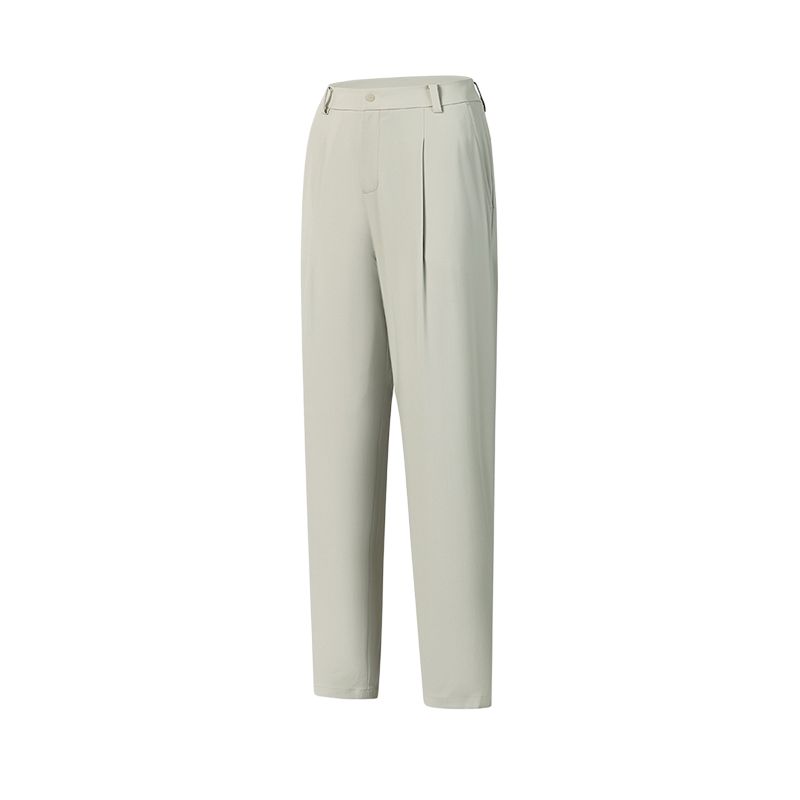 Fila Golf Series Loose Woven Solid Color Golf Casual Pants Women Pants A11W615801F-DY