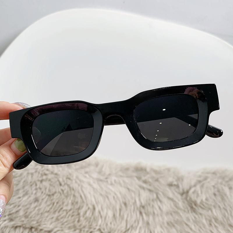 Square Concave Sunglasses Large Frame Retro Trend Sunglasses Women'S Sunshade Sunglasses