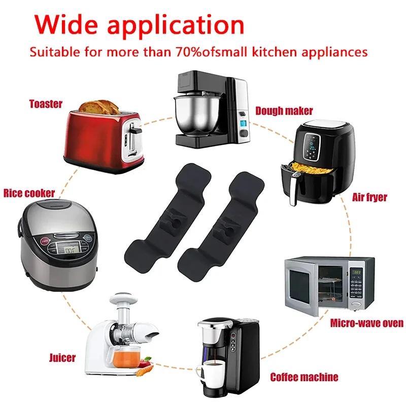 Cord Organizer Wrapper Clips Holder Wire Hider Cable Winder Management Wrap Storage For Kitchen Appliances TV Data Cable Charger