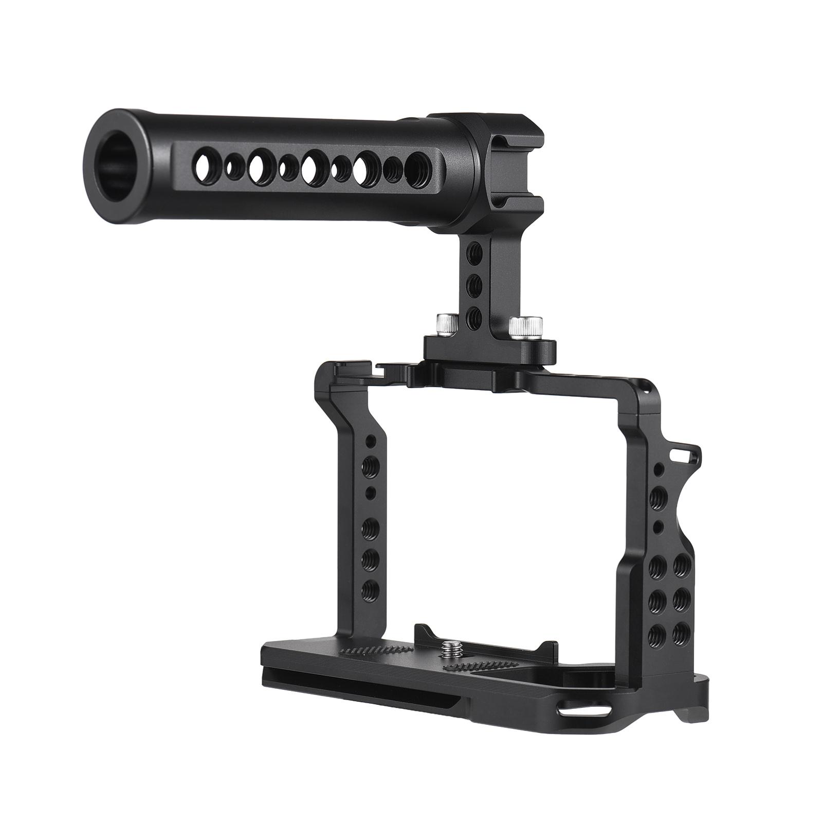 Клетка для камеры Andoer + комплект верхней ручки Видеоклетка для камеры из алюминиевого — фото 7