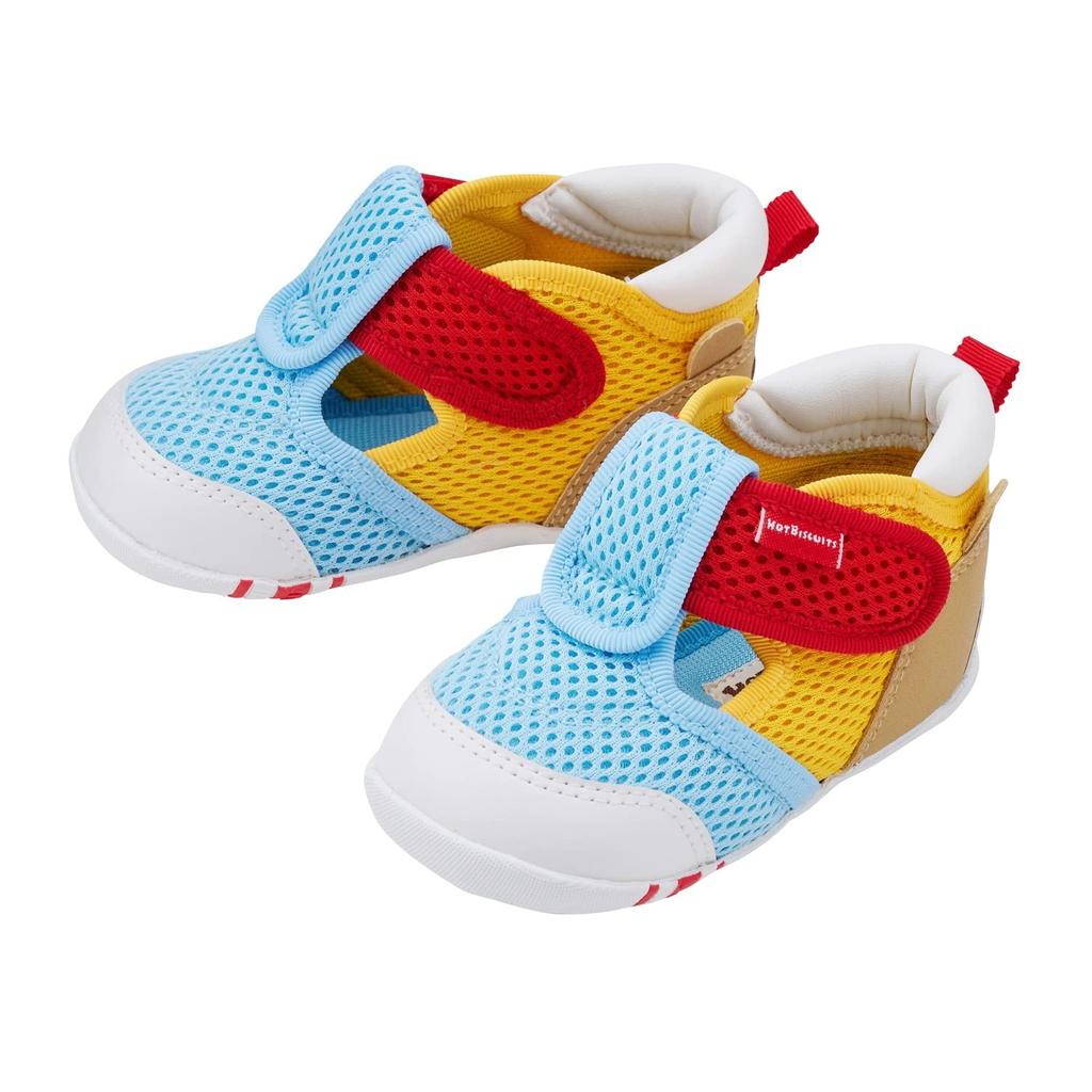 MIKIHOUSE HOT BISCUITS First Baby Boys and Shoes, Shoes, Girls, Kids' Clothing, Sax, 12.5cm, 72-9301-493