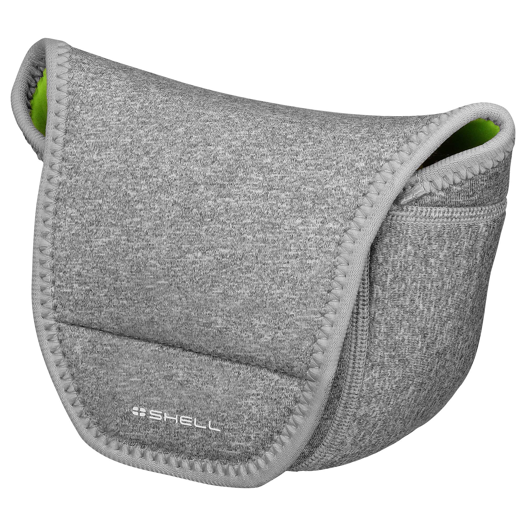 Hakuba Slim Fit Camera Case 02M Neoprene Material Fits Camera Gray 2SP-SF-CC02MGY