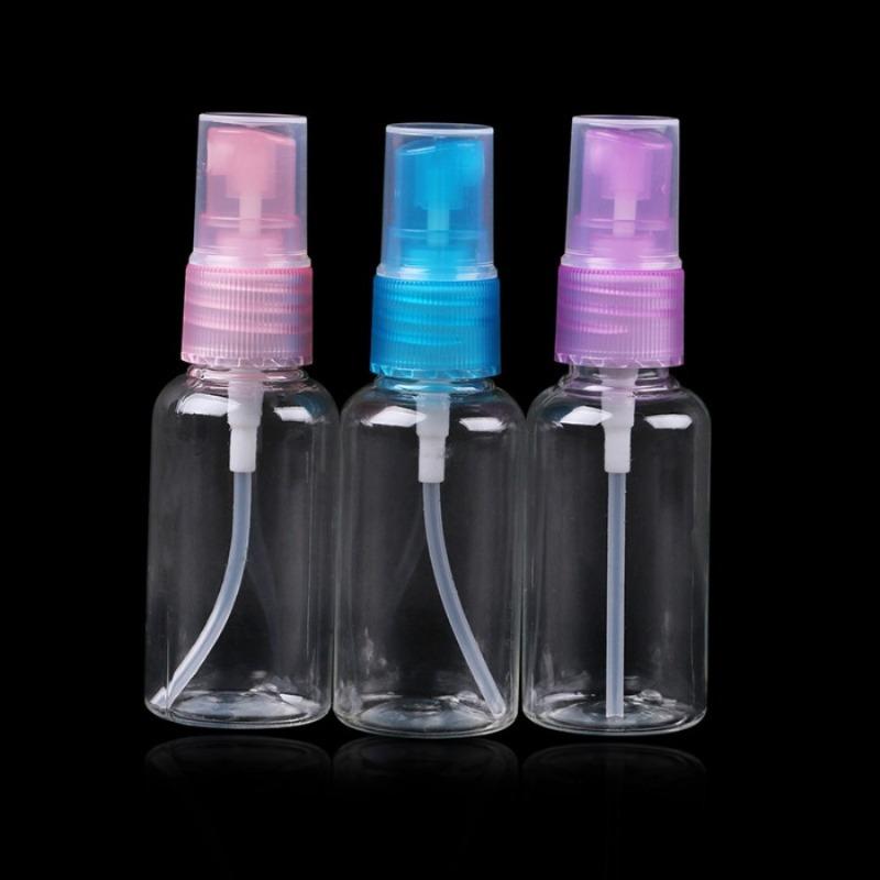 5pcs/set 30ml Travel Transparent Small Empty Plastic Perfume Atomizer Spray Bottle