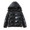 Wintermode Damen Helles Hellblau Reißverschluss Brot Parka Mantel Damen Stehkragen Abnehmbare Kapuze Langarm Oberbekleidung