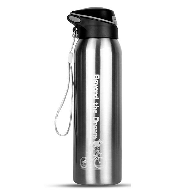 500ML Outdoor Sport Fahrrad Wasserflasche Vakuum Edelstahl Radfahren Wasserbecher Thermo Getränkebecher Reise Radsportausrüstung
