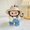 Doll Hat for 17cm Labubu Color Match Hat Kawaii Cute Doll Accessories Kids Girls Toys