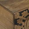 Coffee Table Brown 80 X 50 X 40 Cm Solid Mango Wood