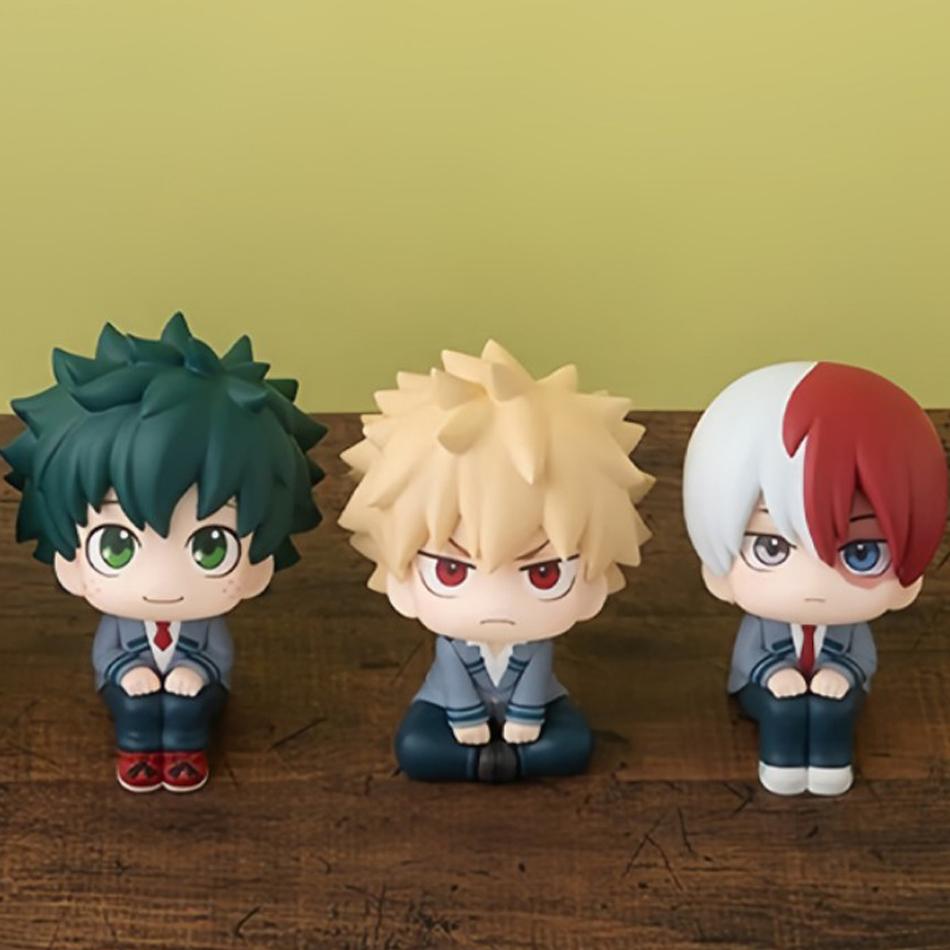 1-4ks Boku no Hero Academia anime figurka Midoriya Izuku akční figurka Bakugo Katsuki/Todoroki Shoto soška PVC sběratelské hračky