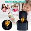 Neuer Mittelfinger InBox Kreativ Lustige Dekorationsbastelarbeiten 3D-Druck Mittelfinger Weihnachtsgeschenkboxen Familienspiel Geschenk Lustiges Spielzeug