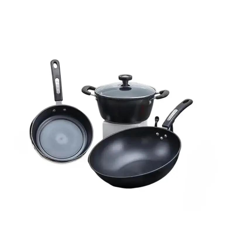 Zhang Xiaoquan Jin Chu 3-Piece Iron Cookware Set