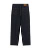 COVERNAT Semi-Wide Washed Denim Pants Indigo