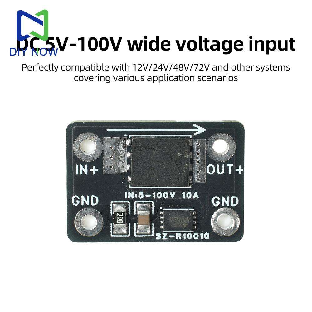 25A/30A High-Current Ideal Diode Module Solar Anti-Backflow 12V/24V/48V/72V For Power Tools & High-Voltage Power Supplies