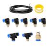 Wastegate and Solenoid Car Accessories for Turbocharged Vehicle Durable Blue