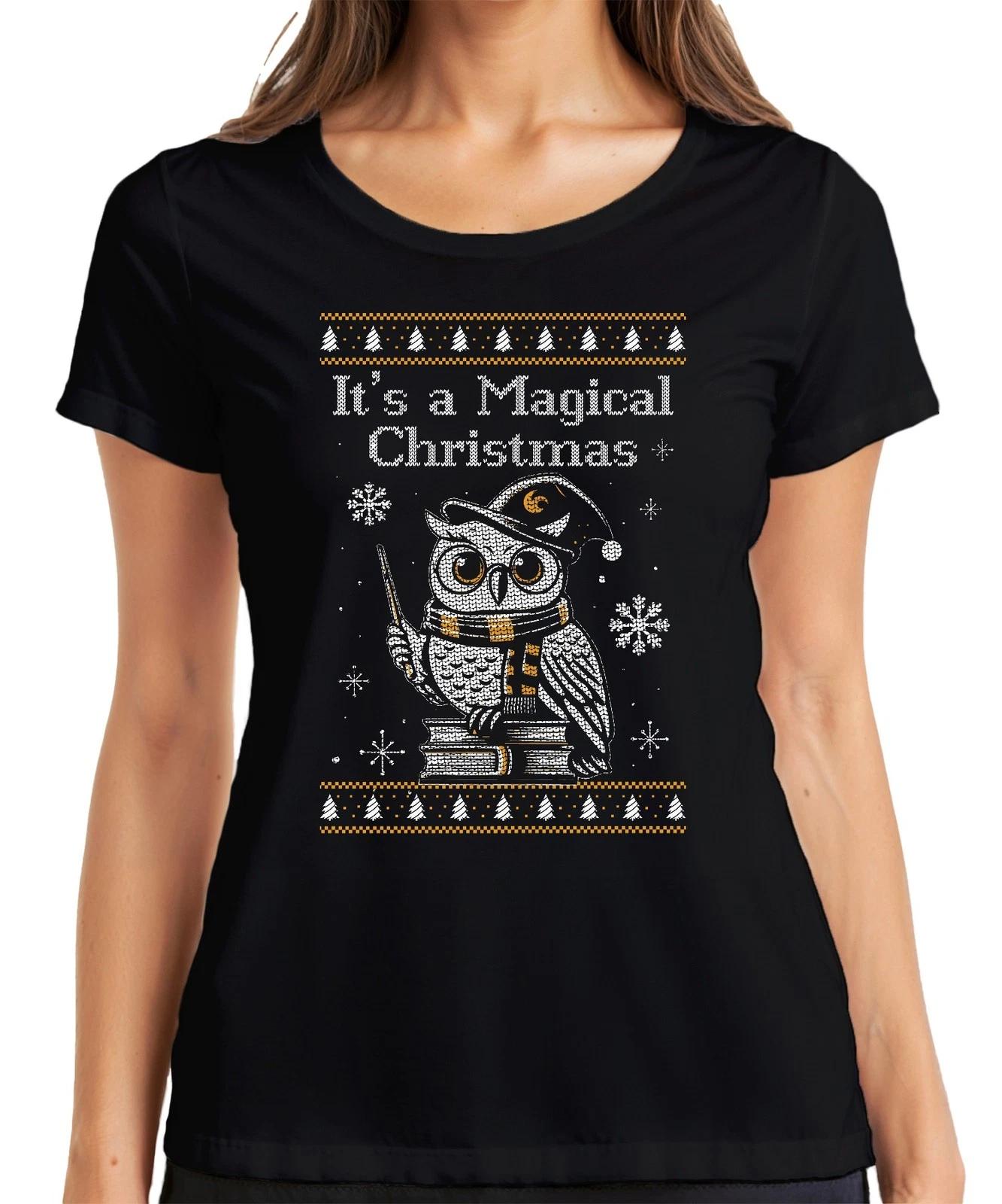 It s a Magical Christmas Eule Zauberei - Weihnachten Weihnachtsgeschenk Christma XXXL