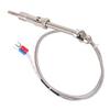 K Type Compression Spring Thermocouple Shielded Thermocouple Wire Probe for Factory1 Meter