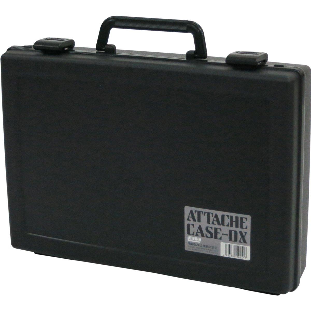 MEIHO Attache Case DX Black External 366 x 270 x 78 mm Internal 354 x 242 x 50 mm Dimensions / Dimensions чёрный