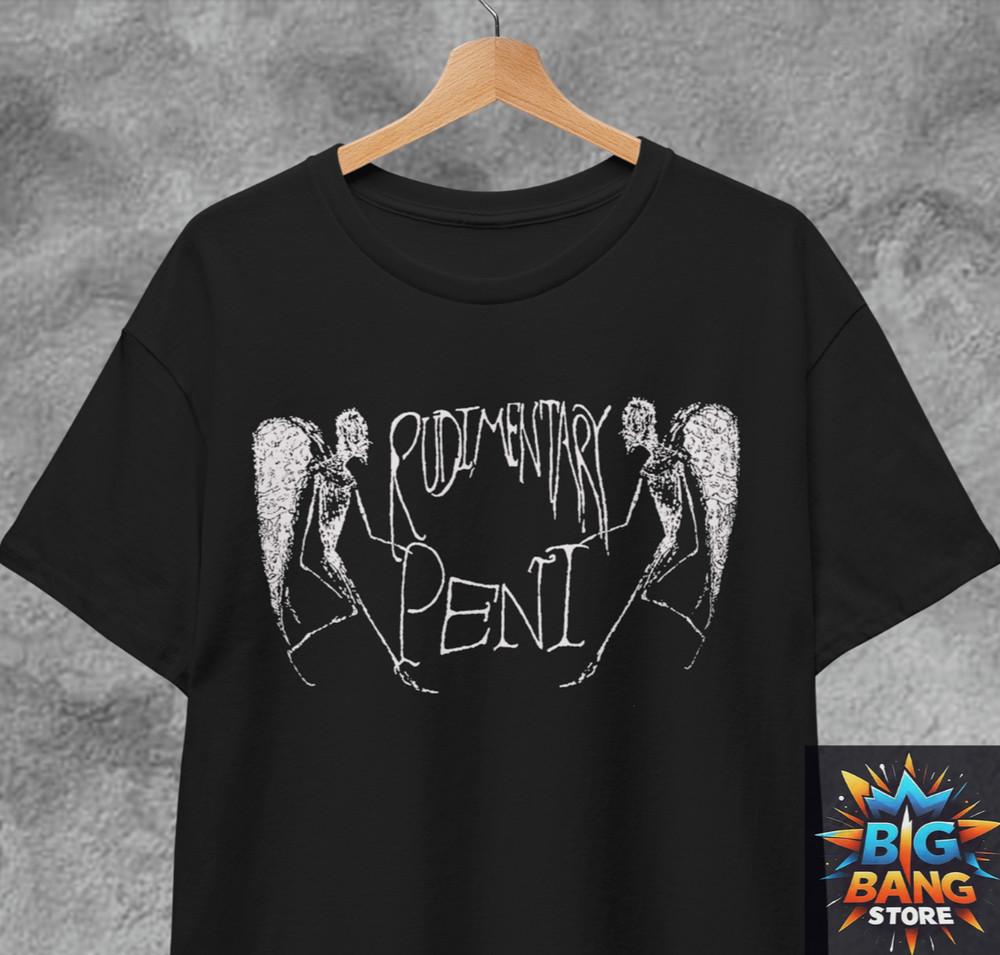 

Rudimentary Peni T-shirt Crust Punk Anarcho blinko, Unisex Tee 4XL