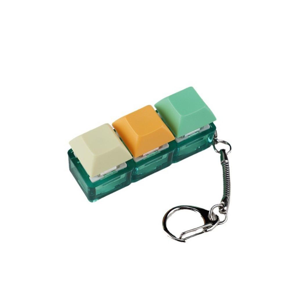 

Ключи Кнопка Fidget Брелок Keycap Pinch Toy Новый Finger Keyboard Cap Взрослый I