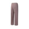 Fila Fitness Series Simple Casual Training Versatile Comfortable Loose Knit Sports Pants Women Bottoms Twilight-Purple A11W611601FPU