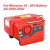 For Makita/Dewalt/Milwaukee/Bosch 111W Power Inverter Generator 18V Battery To 111V/111V AC Output USB and Type-C Adapter New