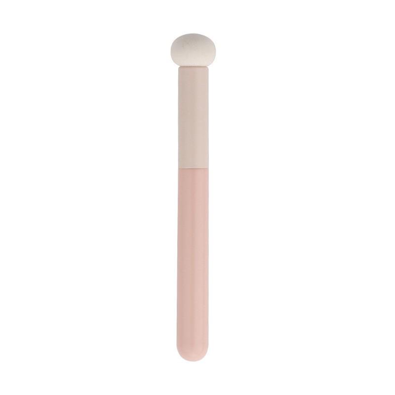 Dual-Use Mantou Concealer Brush: Round Sponge & Blending Head for Flawless Makeup