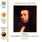 CD FRDRIC CHOPIN IDIL BIRET  Waltzes  Contredanse  Ecossaises  8554539 Naxos 1999 Europe Classical Used