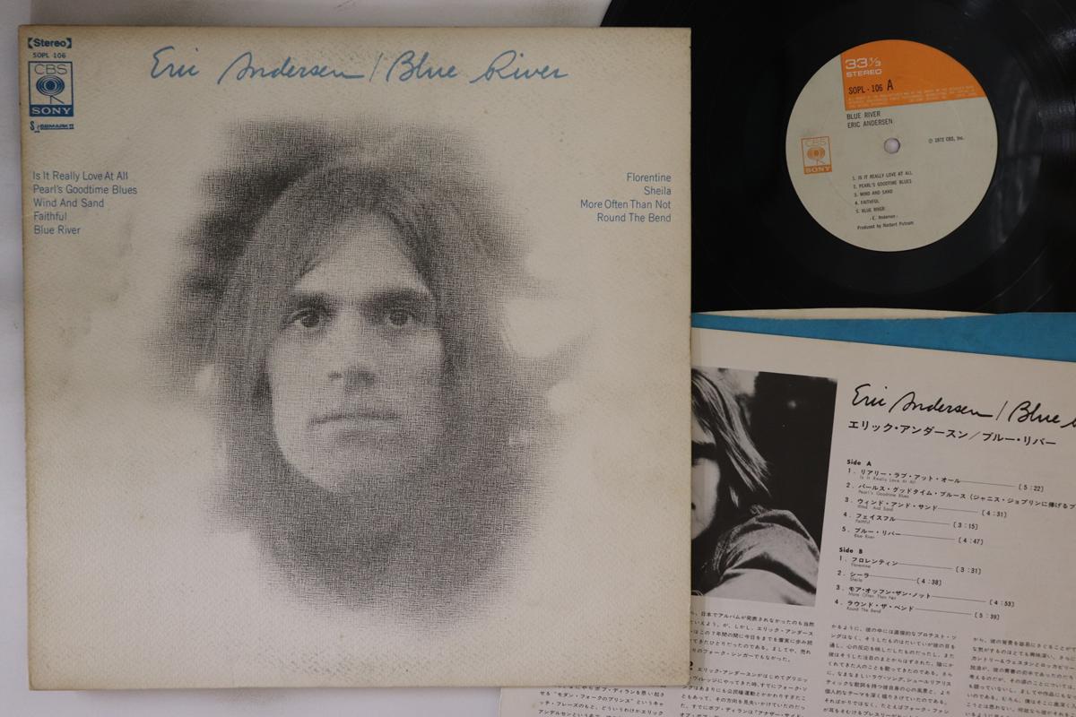 

LP Record ERIC ANDERSEN - Blue River SOPL106 CBS SONY 1972 Japan Rock Used