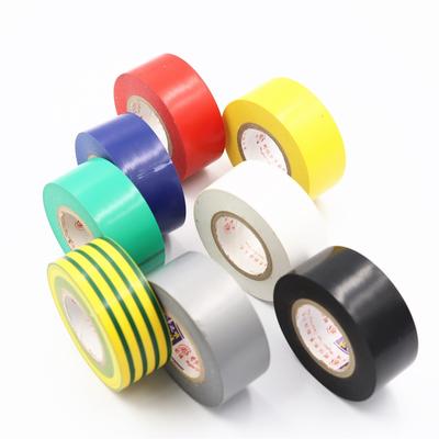 1Pcs Senior Electrical Tape Insulation Tape Wire Electrical PVC Waterproof Tape Cloth Width 3.3cm Long 18 Meters 8 Colors