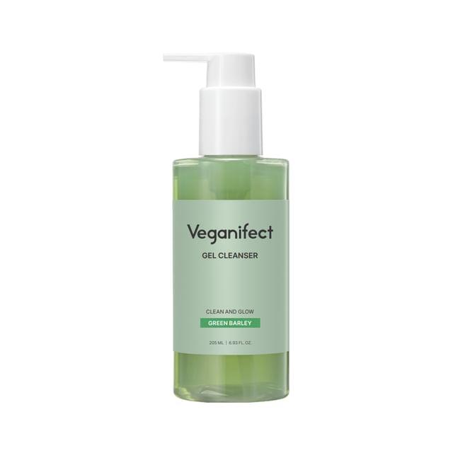 Veganifect - Clean And Glow Green Barley Gel Cleanser 205ml