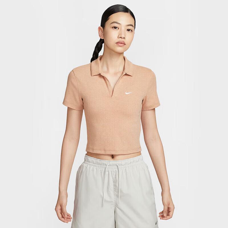 Nike Women s Breathable Short-Sleeve Polo Shirt DV7885-688 S