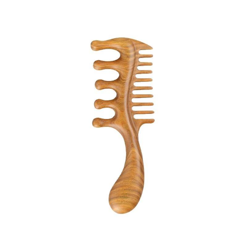 Green Sandalwood Scalp Massage Comb
