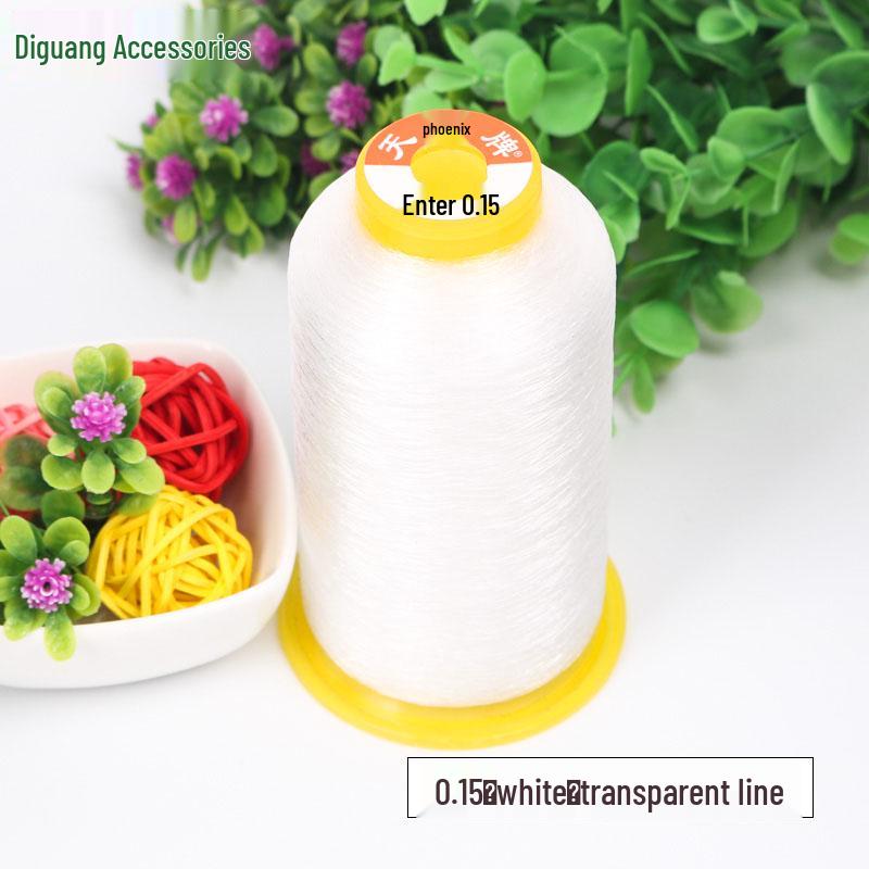 Invisible Nylon Thread for Sewing Machines: Transparent, Overlock, Warp Edge, Fish Line - Free Shipping